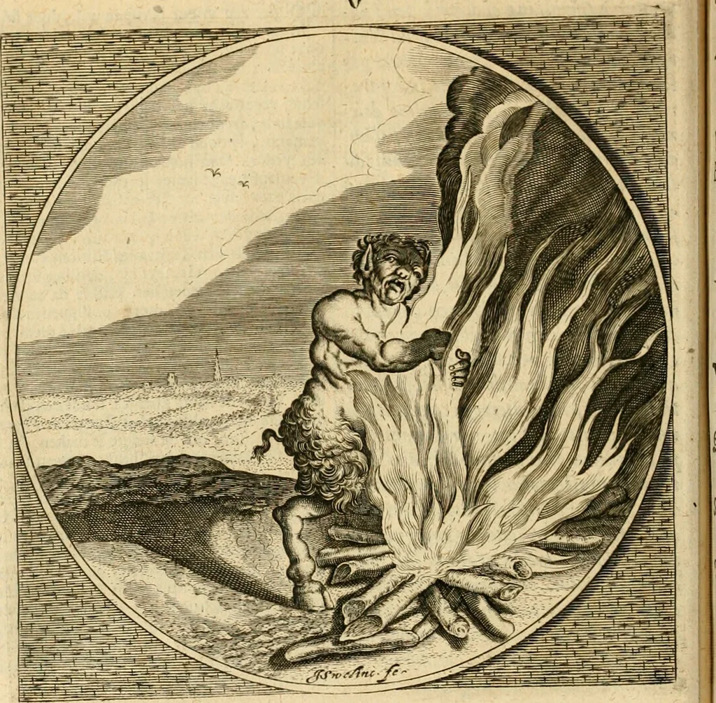 An illustration from Proteus, ofte, Minne-beelden verandert in sinne-beelden, 1627, leaf 75