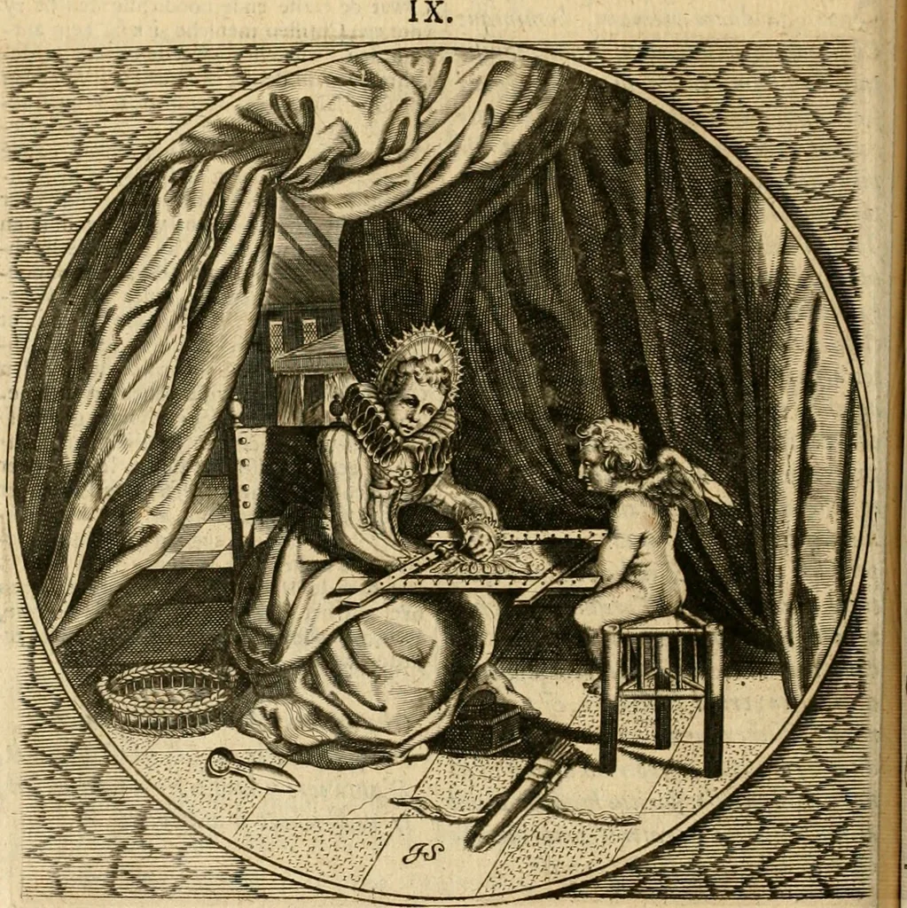 An illustration from Proteus, ofte, Minne-beelden verandert in sinne-beelden, 1627, leaf 99