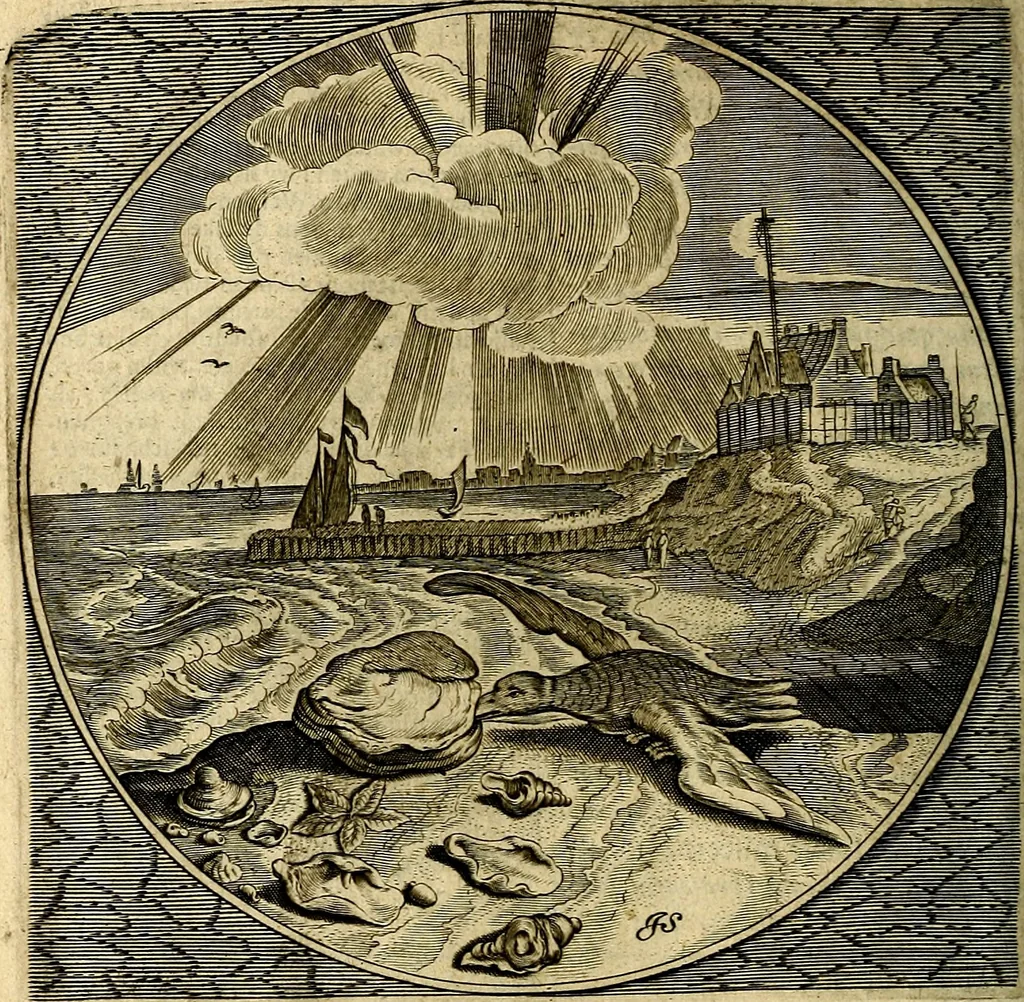An illustration from Proteus, ofte, Minne-beelden verandert in sinne-beelden, 1627, leaf 195