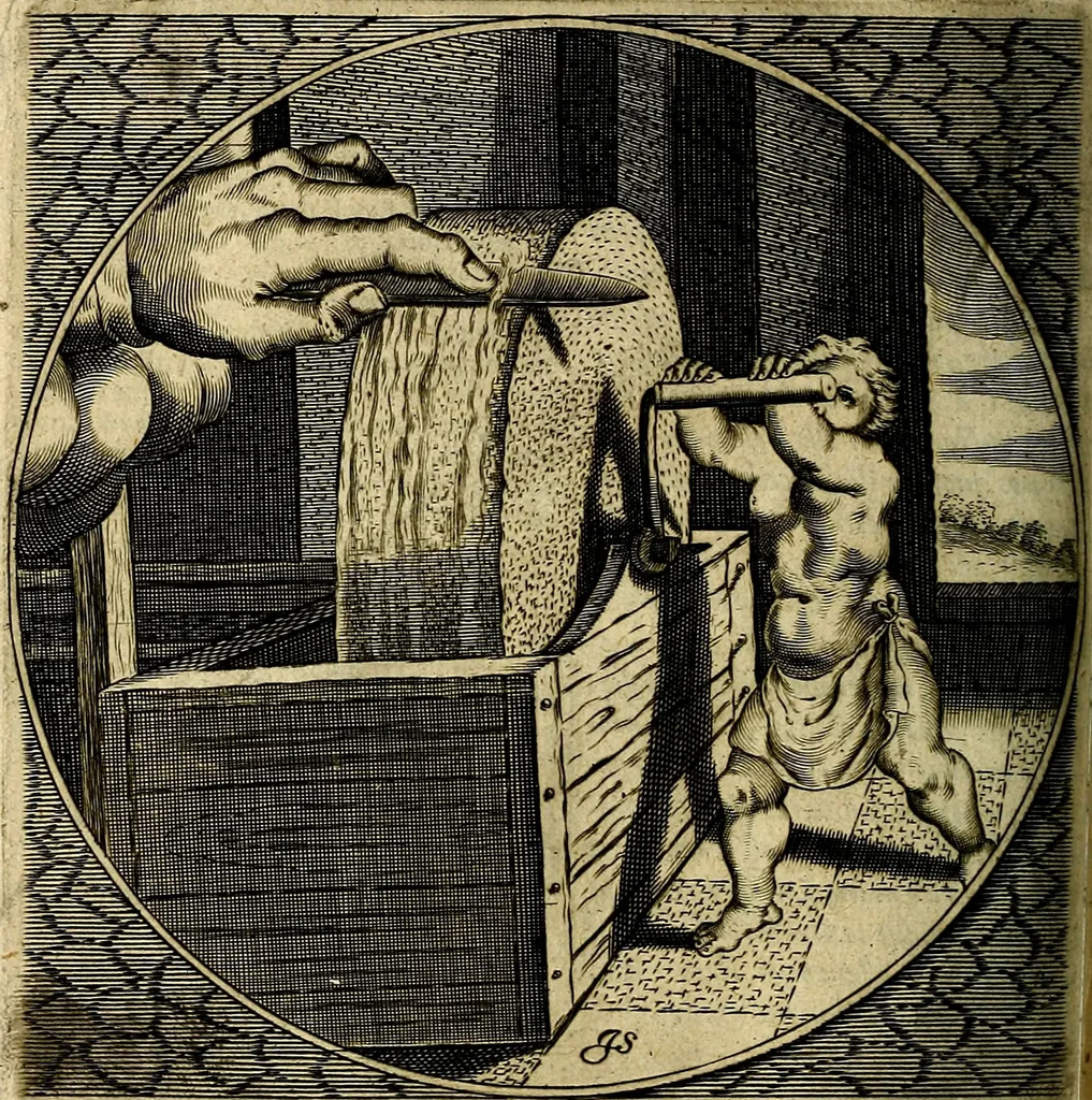 An illustration from Proteus, ofte, Minne-beelden verandert in sinne-beelden, 1627, leaf 201