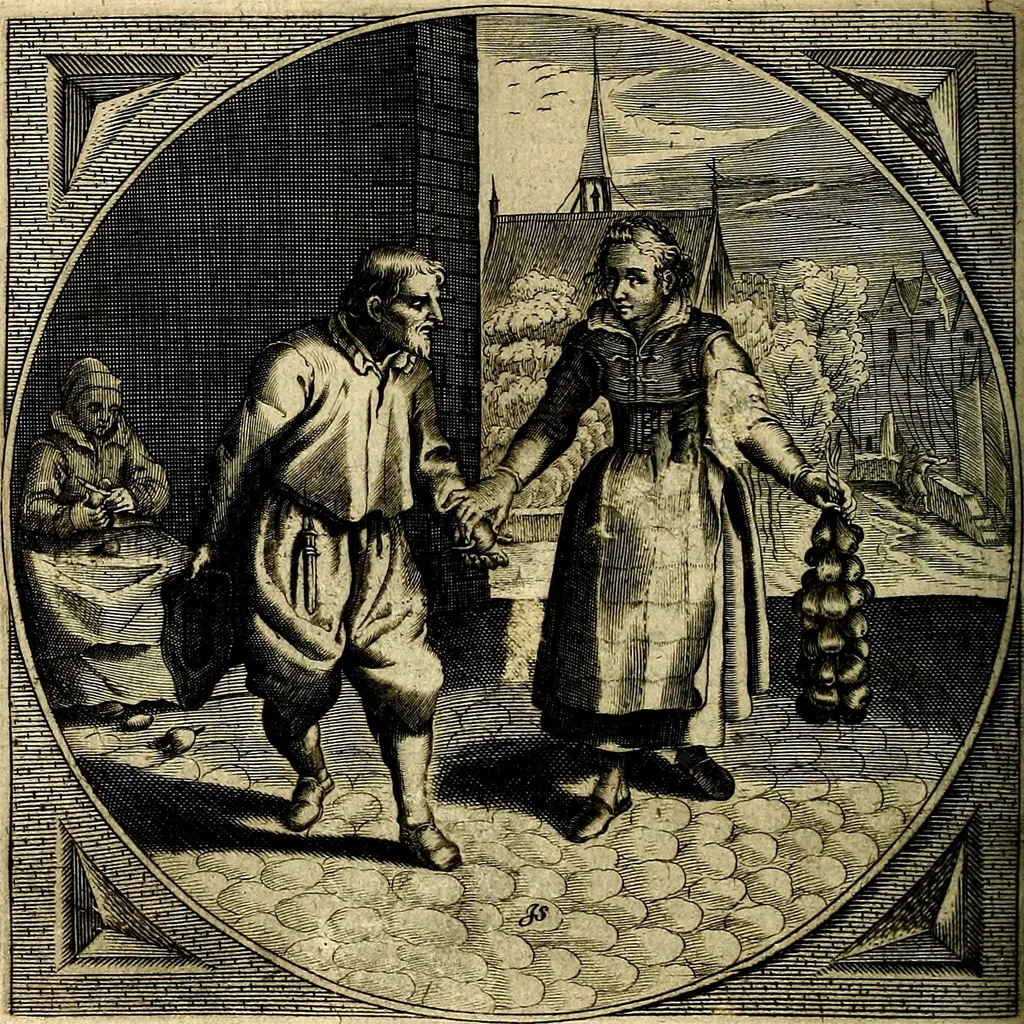 An illustration from Proteus, ofte, Minne-beelden verandert in sinne-beelden, 1627, leaf 213