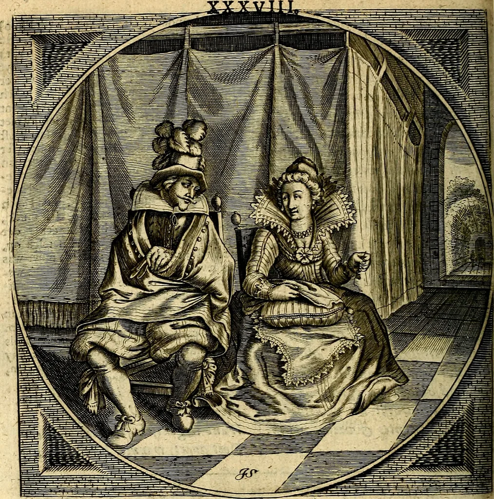 An illustration from Proteus, ofte, Minne-beelden verandert in sinne-beelden, 1627, leaf 273