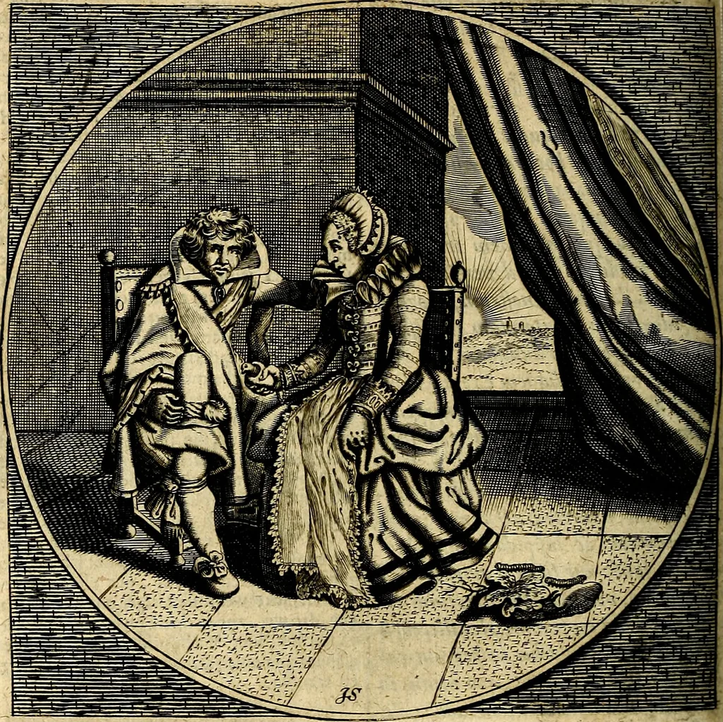 An illustration from Proteus, ofte, Minne-beelden verandert in sinne-beelden, 1627, leaf 291