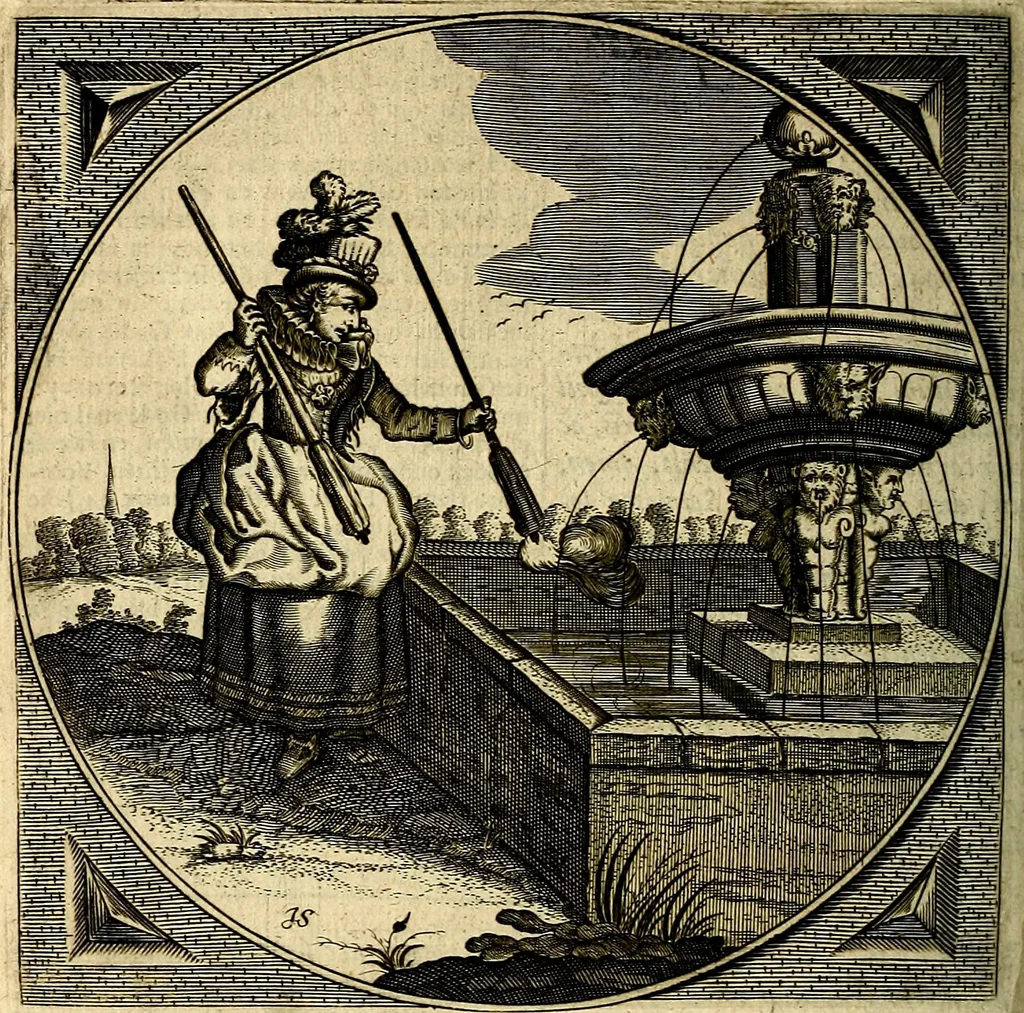 An illustration from Proteus, ofte, Minne-beelden verandert in sinne-beelden, 1627, leaf 309