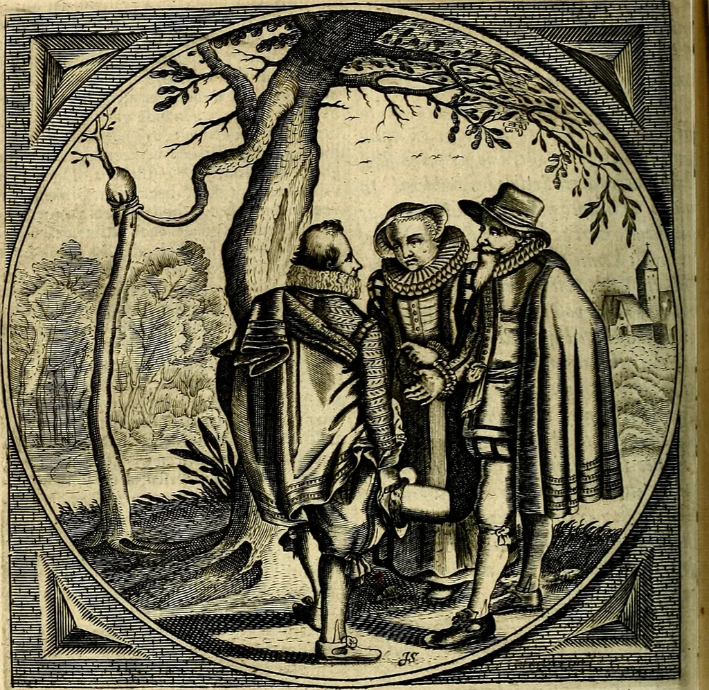 An illustration from Proteus, ofte, Minne-beelden verandert in sinne-beelden, 1627, leaf 315