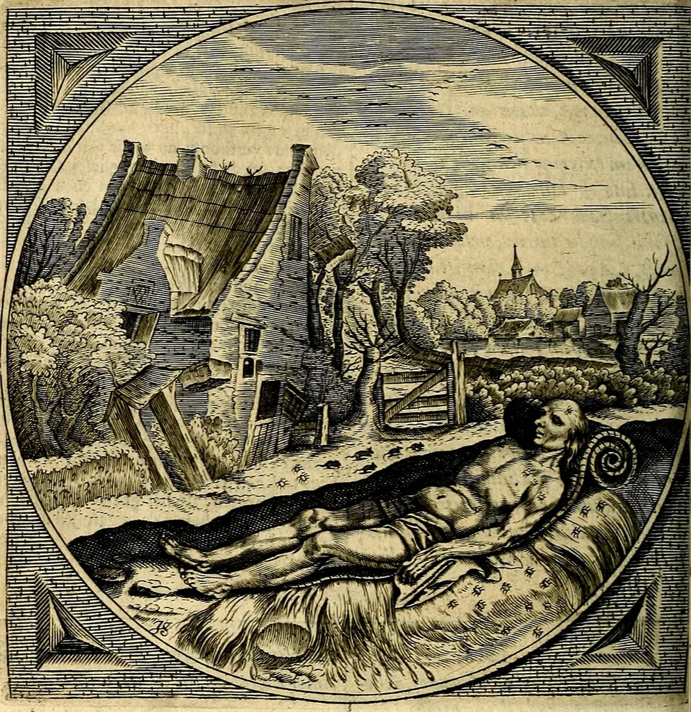 An illustration from Proteus, ofte, Minne-beelden verandert in sinne-beelden, 1627, leaf 351