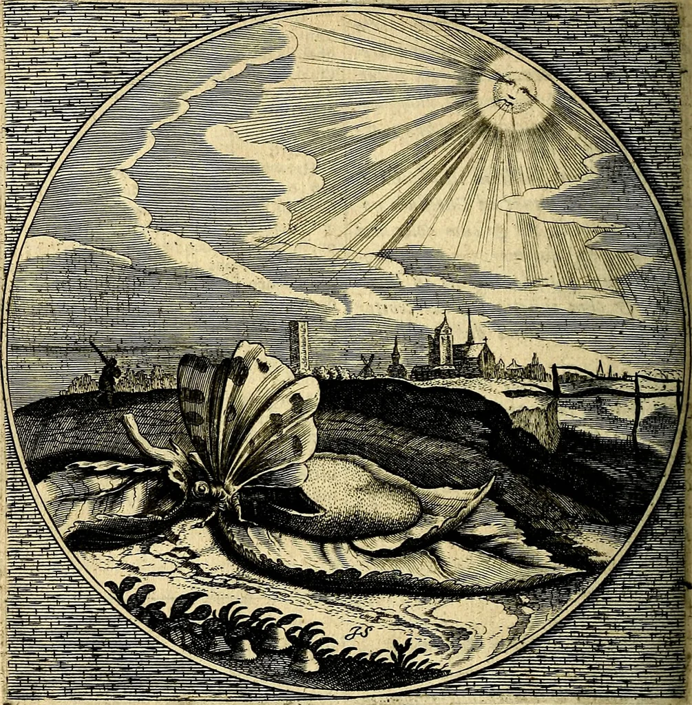 An illustration from Proteus, ofte, Minne-beelden verandert in sinne-beelden, 1627, leaf 357