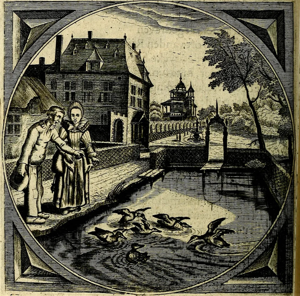 An illustration from Proteus, ofte, Minne-beelden verandert in sinne-beelden, 1627, leaf 399