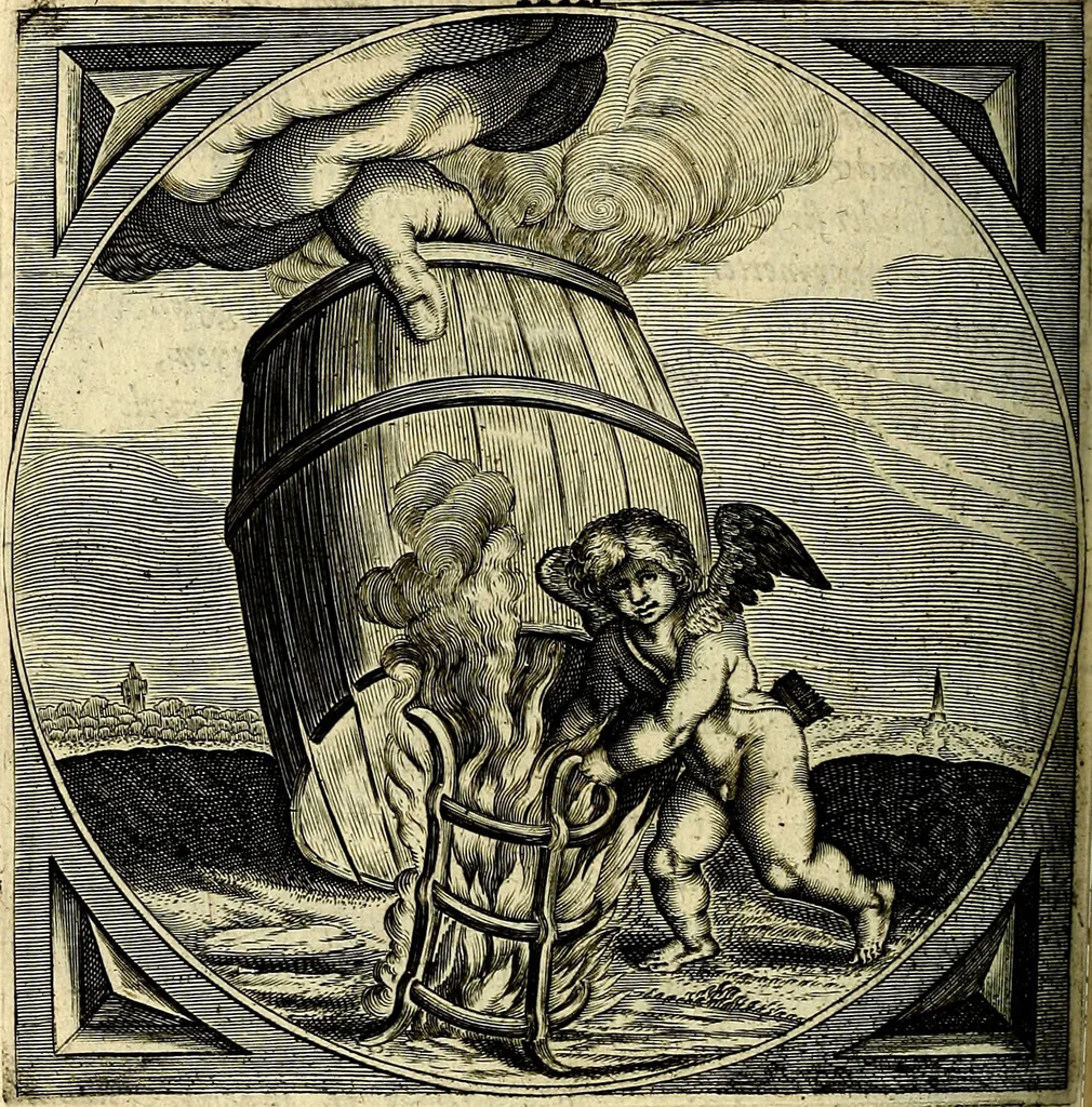 An illustration from Proteus, ofte, Minne-beelden verandert in sinne-beelden, 1627, leaf 401