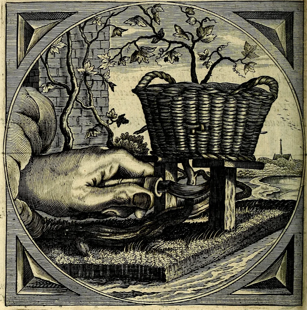 An illustration from Proteus, ofte, Minne-beelden verandert in sinne-beelden, 1627, leaf 405