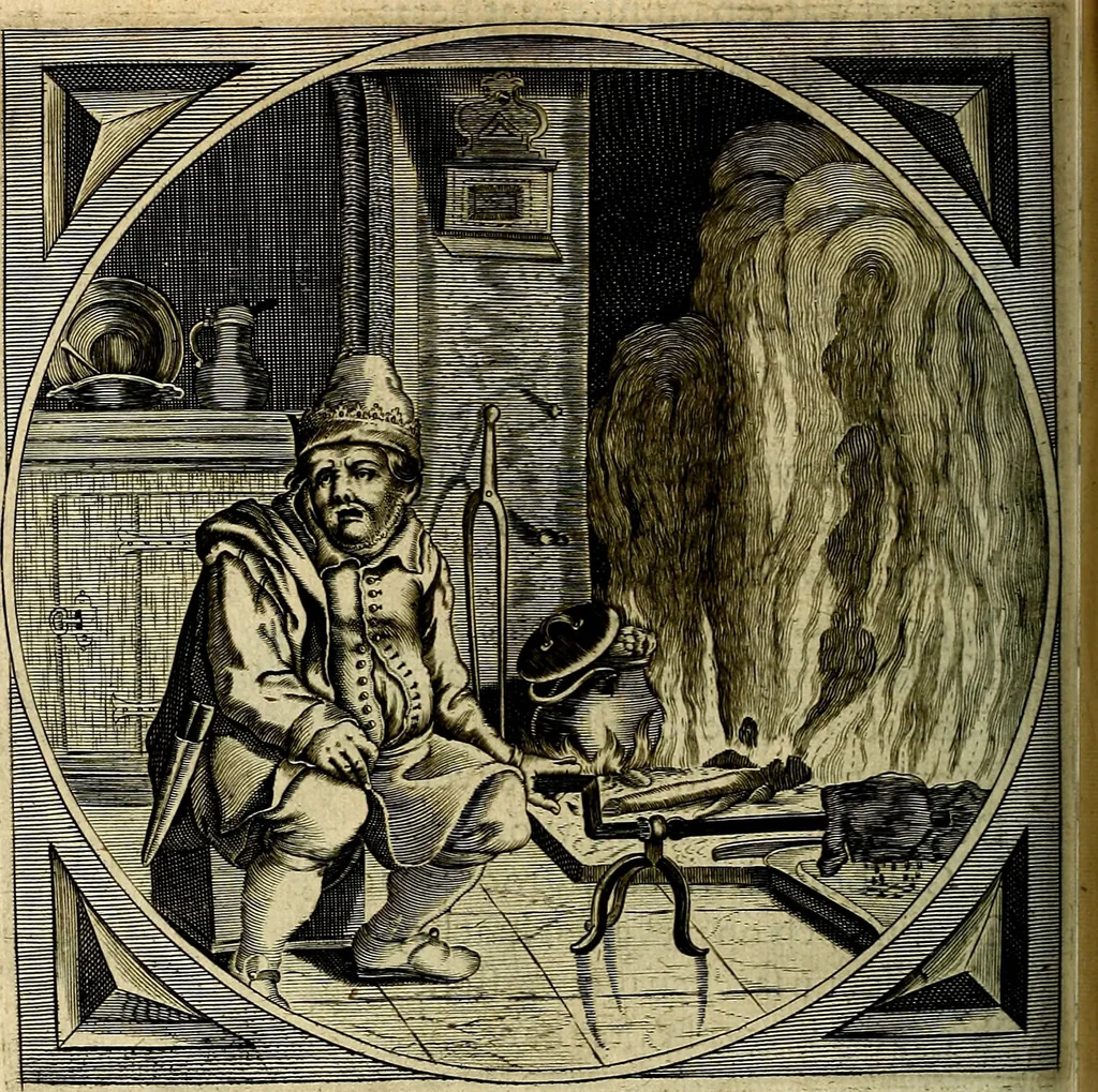 An illustration from Proteus, ofte, Minne-beelden verandert in sinne-beelden, 1627, leaf 409