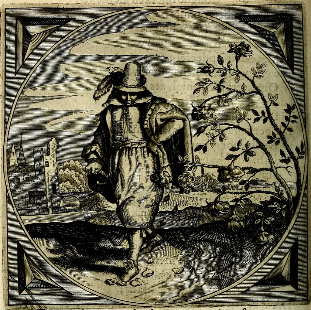 An illustration from Proteus, ofte, Minne-beelden verandert in sinne-beelden, 1627, leaf 415