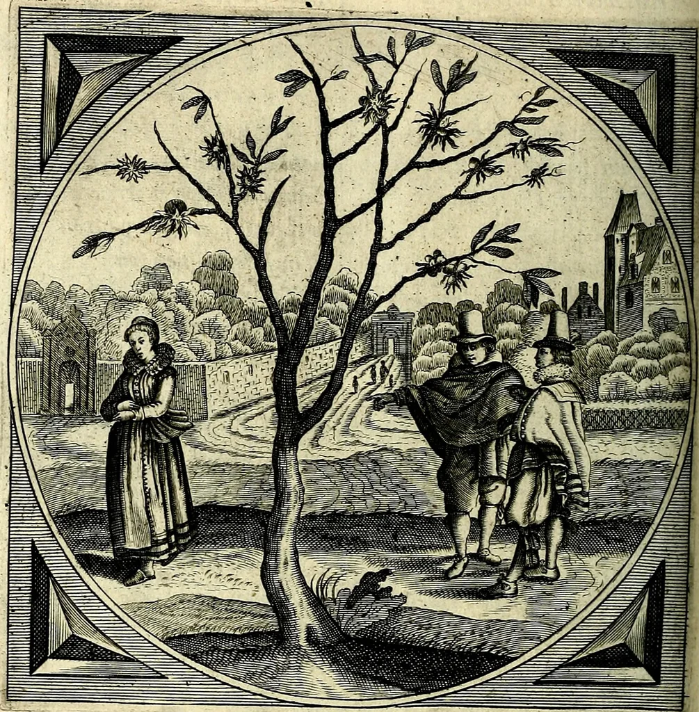 An illustration from Proteus, ofte, Minne-beelden verandert in sinne-beelden, 1627, leaf 427