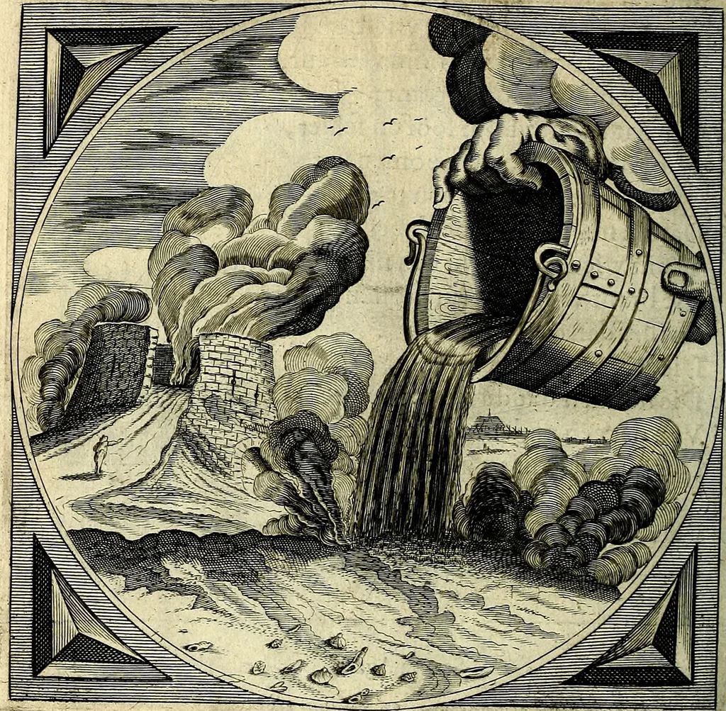 An illustration from Proteus, ofte, Minne-beelden verandert in sinne-beelden, 1627, leaf 429
