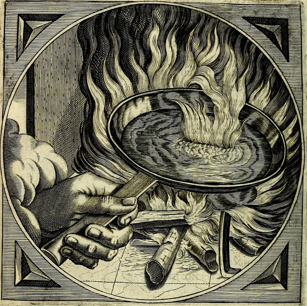 An illustration from Proteus, ofte, Minne-beelden verandert in sinne-beelden, 1627, leaf 451