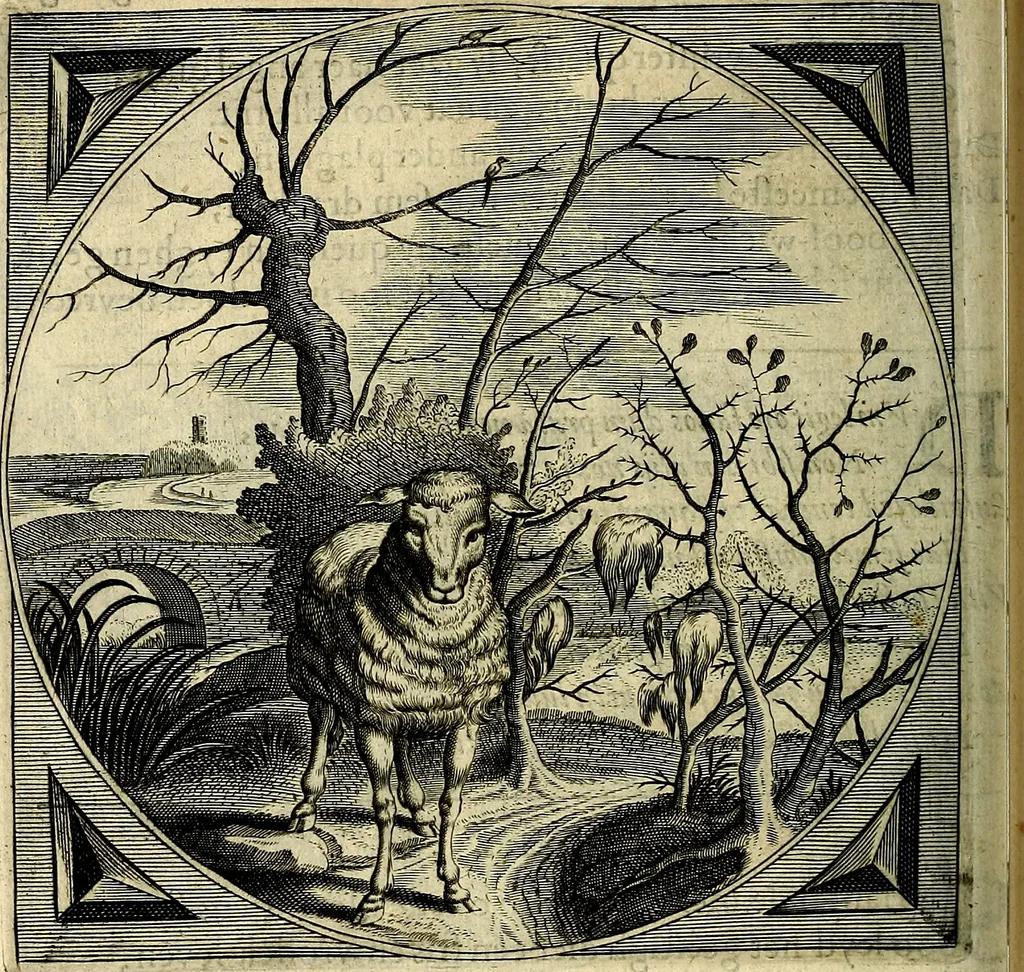 An illustration from Proteus, ofte, Minne-beelden verandert in sinne-beelden, 1627, leaf 459