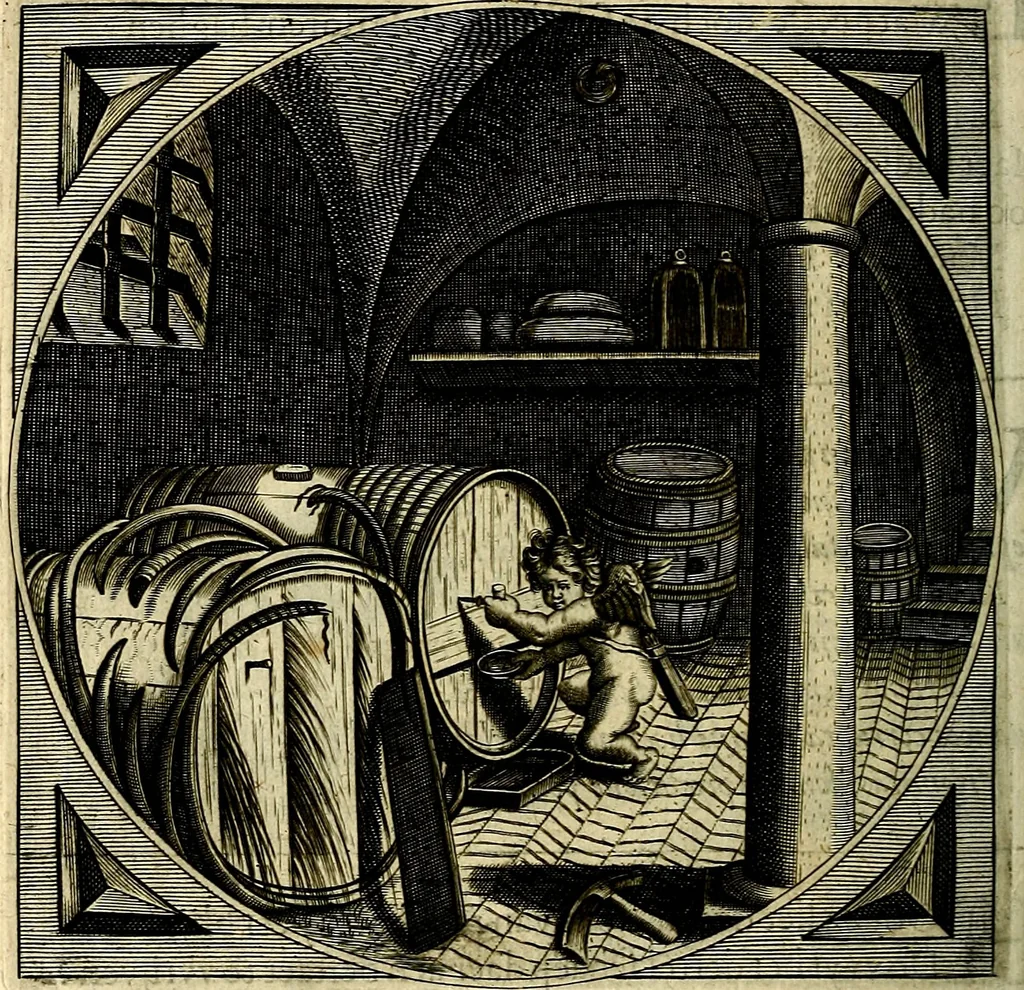 An illustration from Proteus, ofte, Minne-beelden verandert in sinne-beelden, 1627, leaf 461