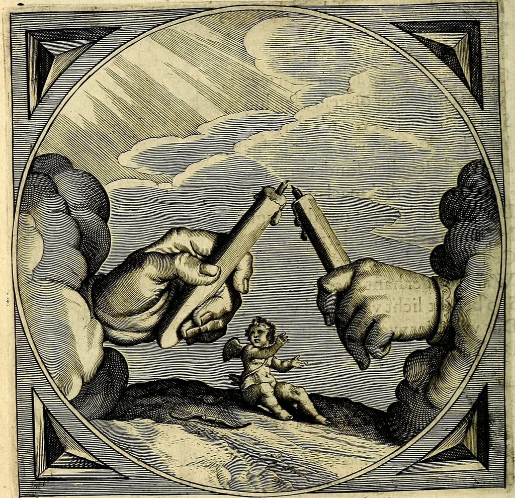 An illustration from Proteus, ofte, Minne-beelden verandert in sinne-beelden, 1627, leaf 465