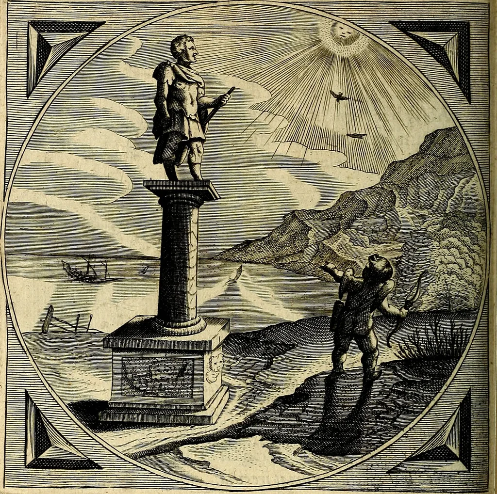 An illustration from Proteus, ofte, Minne-beelden verandert in sinne-beelden, 1627, leaf 469