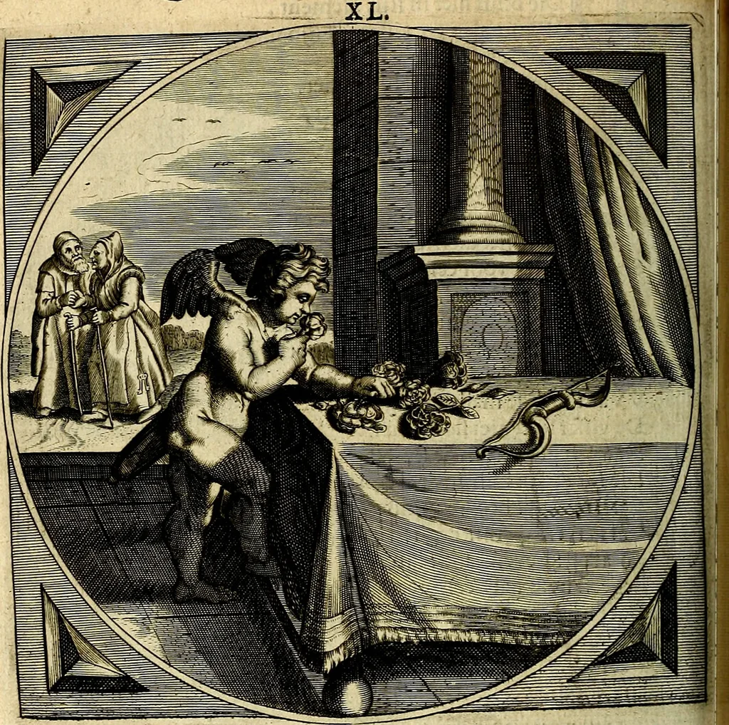 An illustration from Proteus, ofte, Minne-beelden verandert in sinne-beelden, 1627, leaf 473