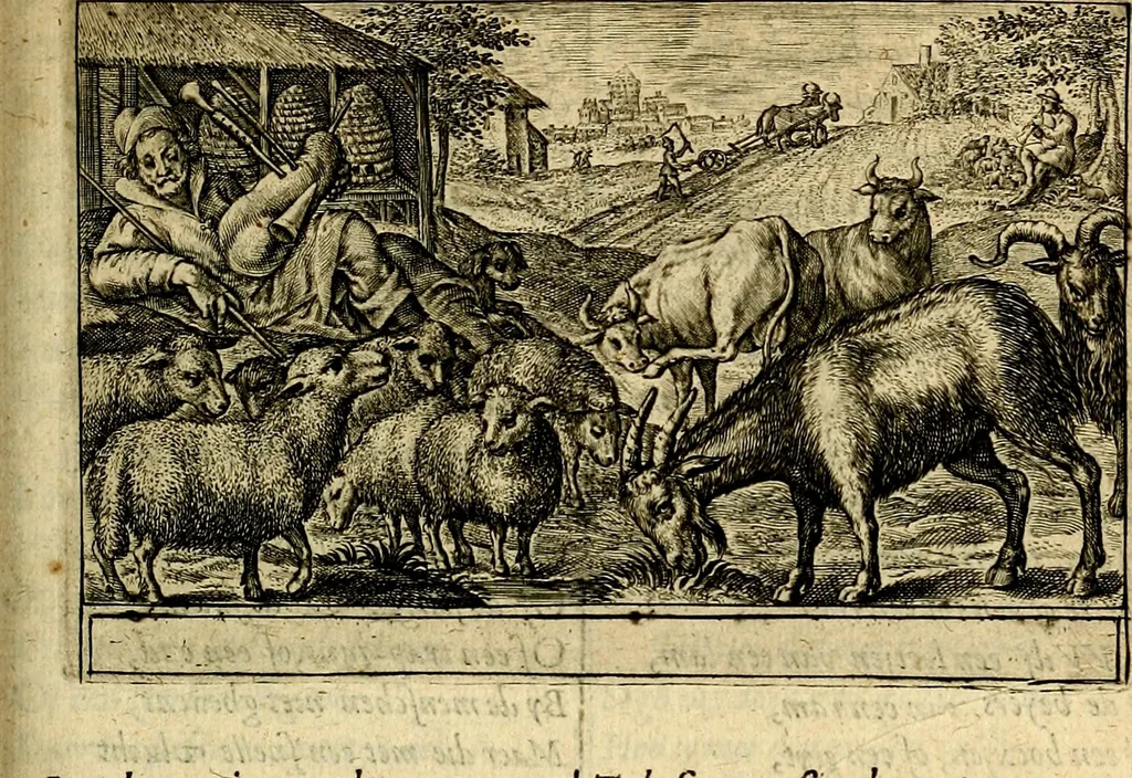 An illustration from Proteus, ofte, Minne-beelden verandert in sinne-beelden, 1627, leaf 554