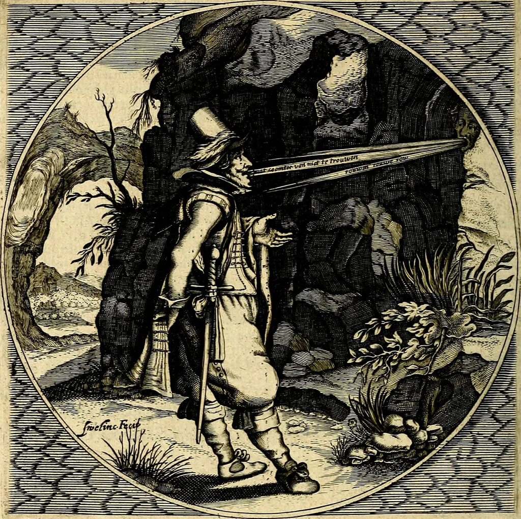 An illustration from Proteus, ofte, Minne-beelden verandert in sinne-beelden, 1627, leaf 63