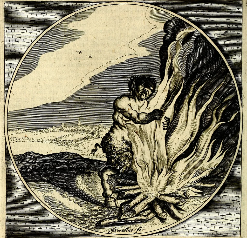 An illustration from Proteus, ofte, Minne-beelden verandert in sinne-beelden, 1627, leaf 75