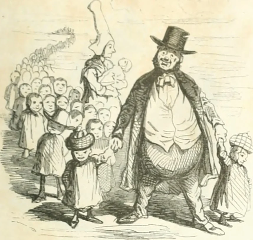 An illustration from Proudhoniana, 1848, leaf 10