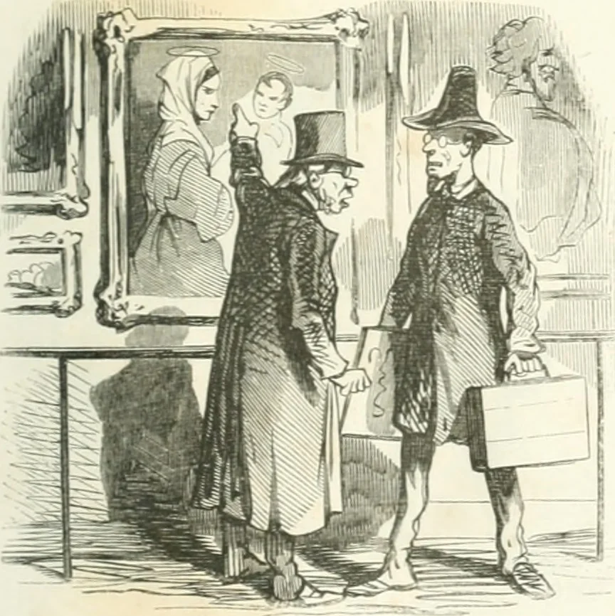 An illustration from Proudhoniana, 1848, leaf 10