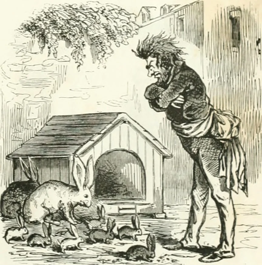 An illustration from Proudhoniana, 1848, leaf 12