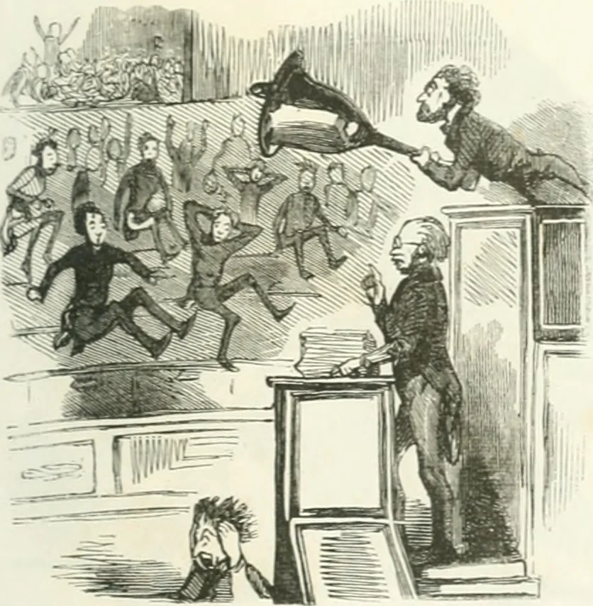 An illustration from Proudhoniana, 1848, leaf 14
