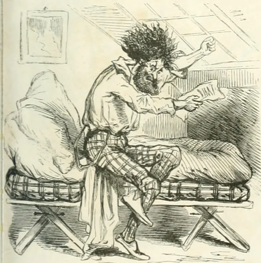An illustration from Proudhoniana, 1848, leaf 24