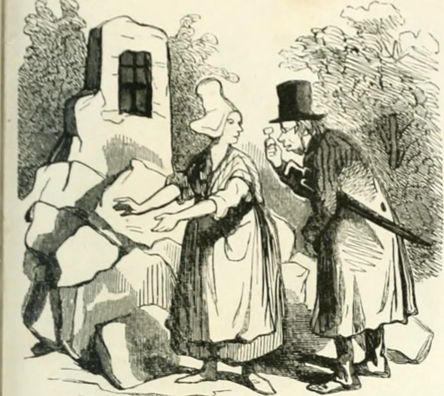 An illustration from Proudhoniana, 1848, leaf 26