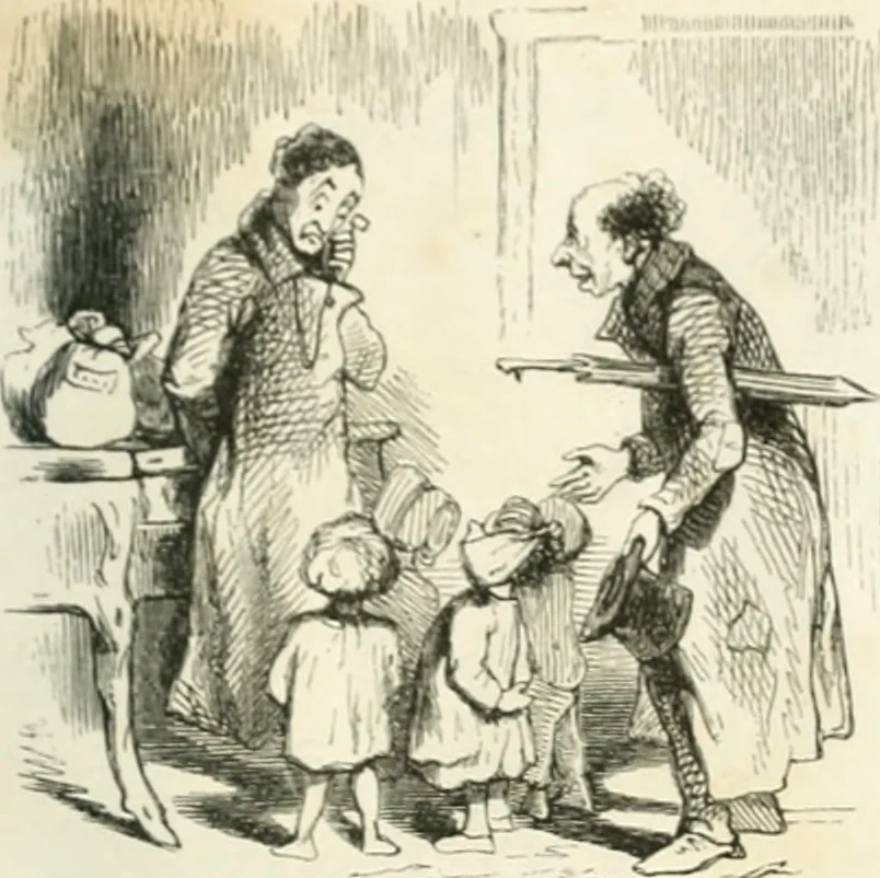 An illustration from Proudhoniana, 1848, leaf 32