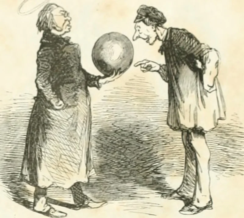 An illustration from Proudhoniana, 1848, leaf 8
