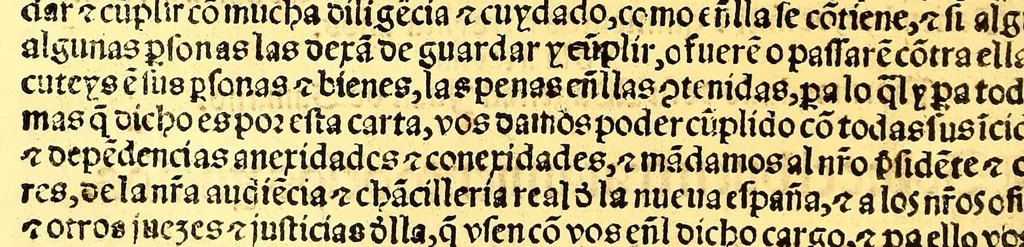An illustration from Prouisio[n]es cedulas instruciones de su Magestad: : ordena[n]ças d[e] difu[n]tos y audie[n]cia, p[ar]a la buena expedicio[n] de los negocios, y administracio[n] d[e] justicia: y gouernacio[n] d[e]sta Nueua España: y p[ar]a el bue[n] tratamie[n]to y [con]seruacio[n] d[e] los yndios, dende el año 1525. hasta este presente de. 63, 1563, leaf 136