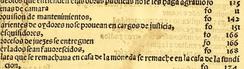 An illustration from Prouisio[n]es cedulas instruciones de su Magestad: : ordena[n]ças d[e] difu[n]tos y audie[n]cia, p[ar]a la buena expedicio[n] de los negocios, y administracio[n] d[e] justicia: y gouernacio[n] d[e]sta Nueua España: y p[ar]a el bue[n] tratamie[n]to y [con]seruacio[n] d[e] los yndios, dende el año 1525. hasta este presente de. 63, 1563, leaf 441