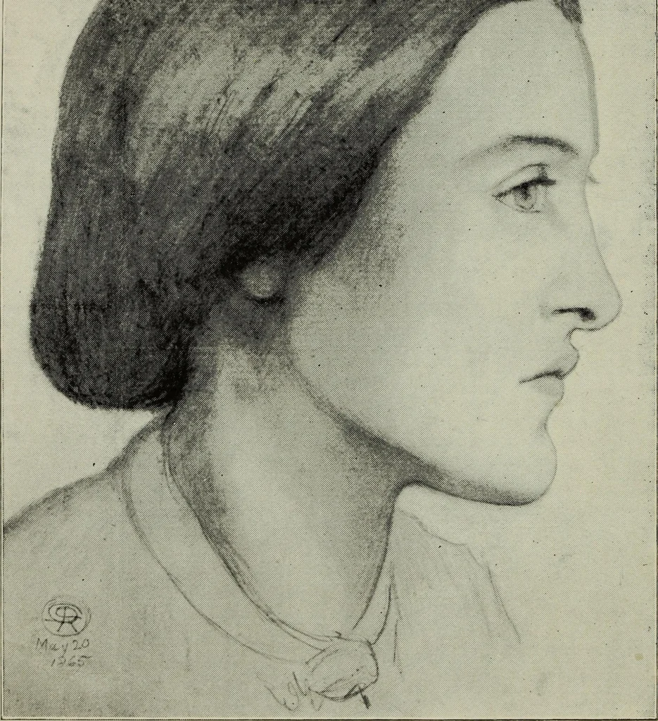 An illustration from Pr©Œraphaelite diaries and letters, 1900, leaf 5