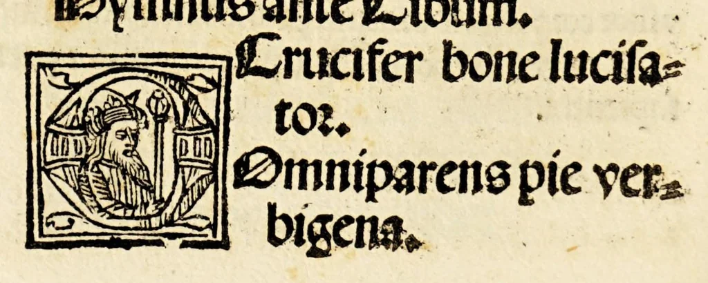 An illustration from Prudentij opera que in hoc libro continentur. ., 1512, leaf 26
