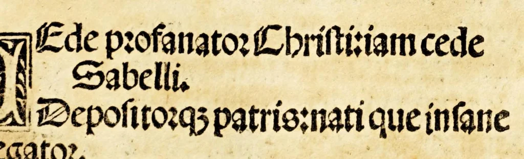 An illustration from Prudentij opera que in hoc libro continentur. ., 1512, leaf 271
