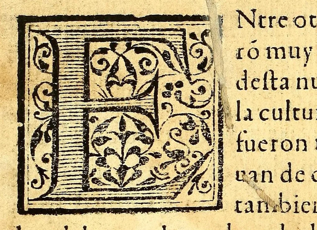 An illustration from Psalmodia christiana, y sermonario de los sanctos del año, en langua mexicana:, 1583, leaf 8