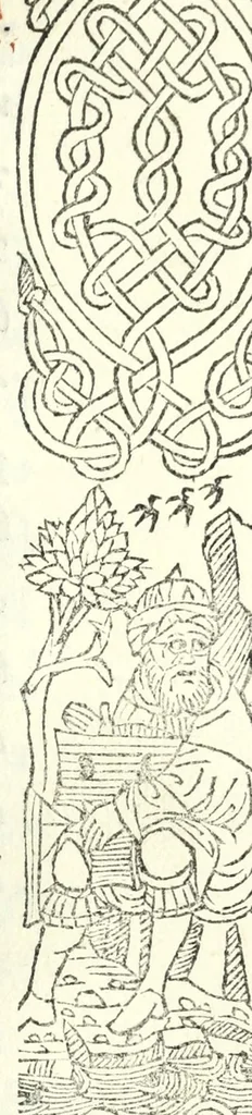 An illustration from Psalterion, leaf 145