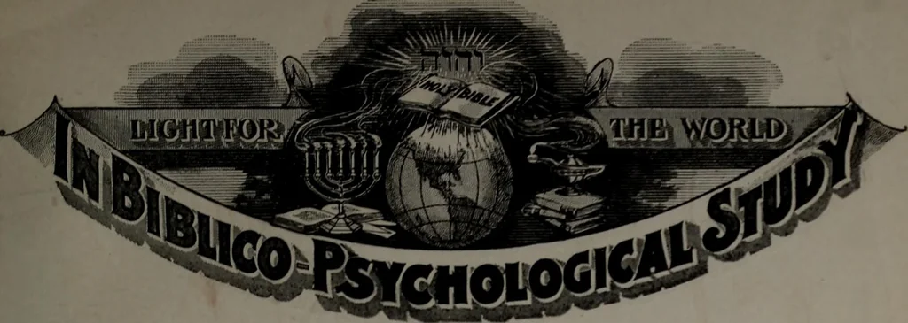 An illustration from Psychic phenomena in the light of the Bible; a treatise on the philosophy of non-medicinal healing and other psychic phenomena, in accordance with the ordinary theological science of evangelical Christianity, 1905, leaf 10