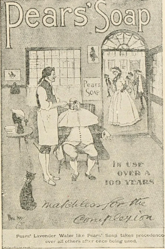An illustration from The psychology of advertising : a simple exposition of the principles of psychology in their relation to successful advertising, 1910, leaf 130