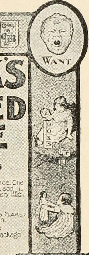 An illustration from The psychology of advertising : a simple exposition of the principles of psychology in their relation to successful advertising, 1910, leaf 132
