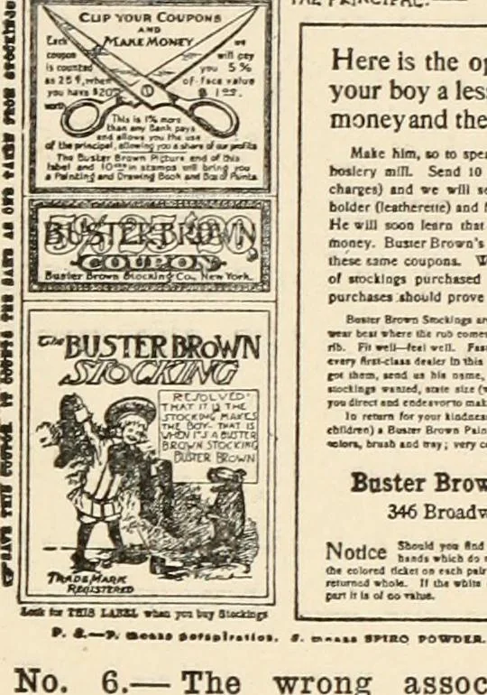 An illustration from The psychology of advertising : a simple exposition of the principles of psychology in their relation to successful advertising, 1910, leaf 36