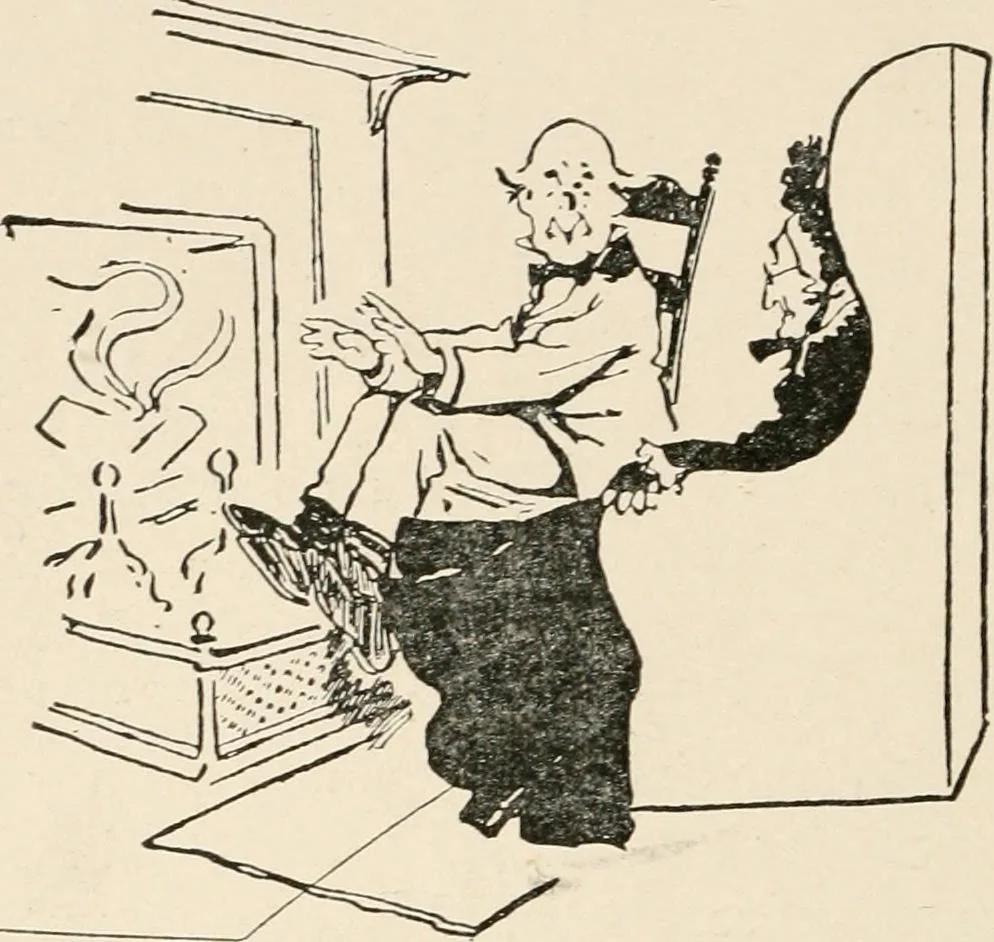 An illustration from The psychology of advertising : a simple exposition of the principles of psychology in their relation to successful advertising, 1910, leaf 57