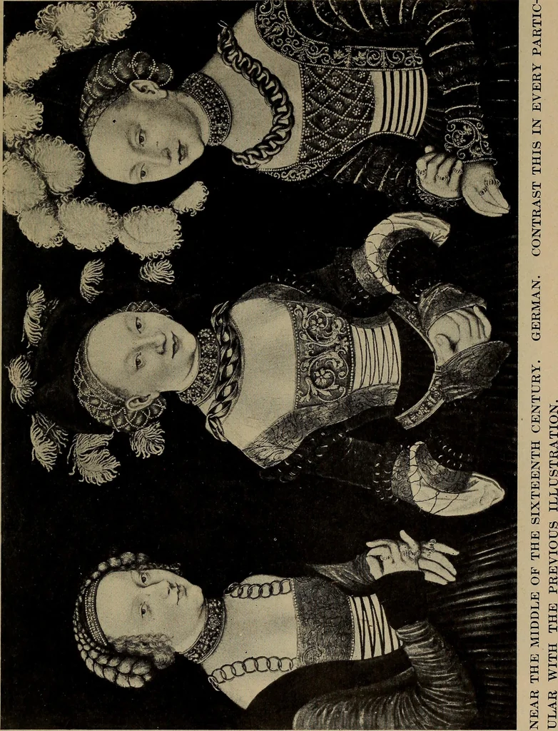 An illustration from The psychology of dress, 1920, leaf 208