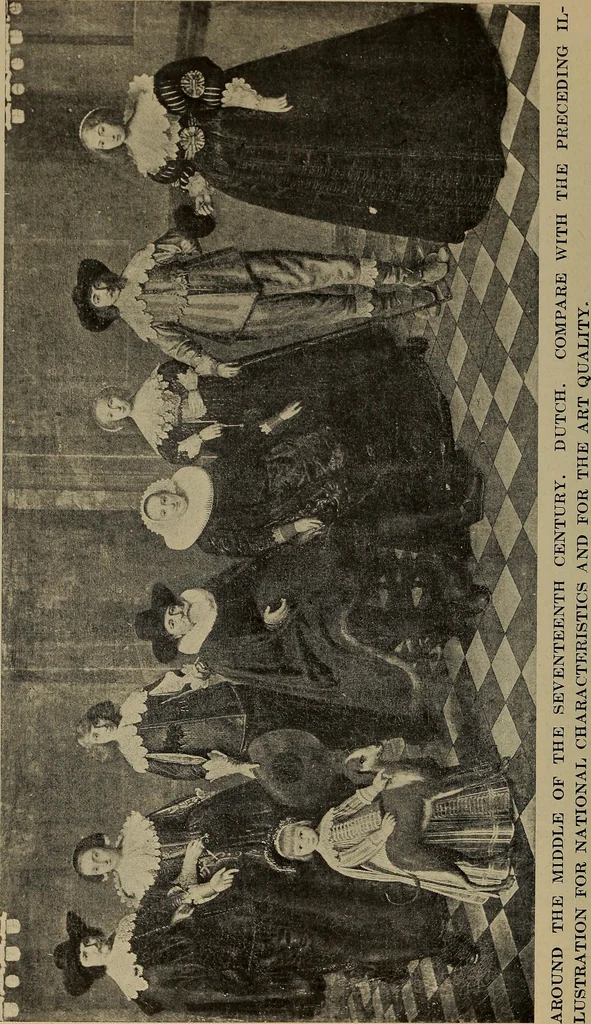 An illustration from The psychology of dress, 1920, leaf 257