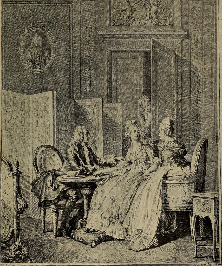 An illustration from The psychology of dress, 1920, leaf 346